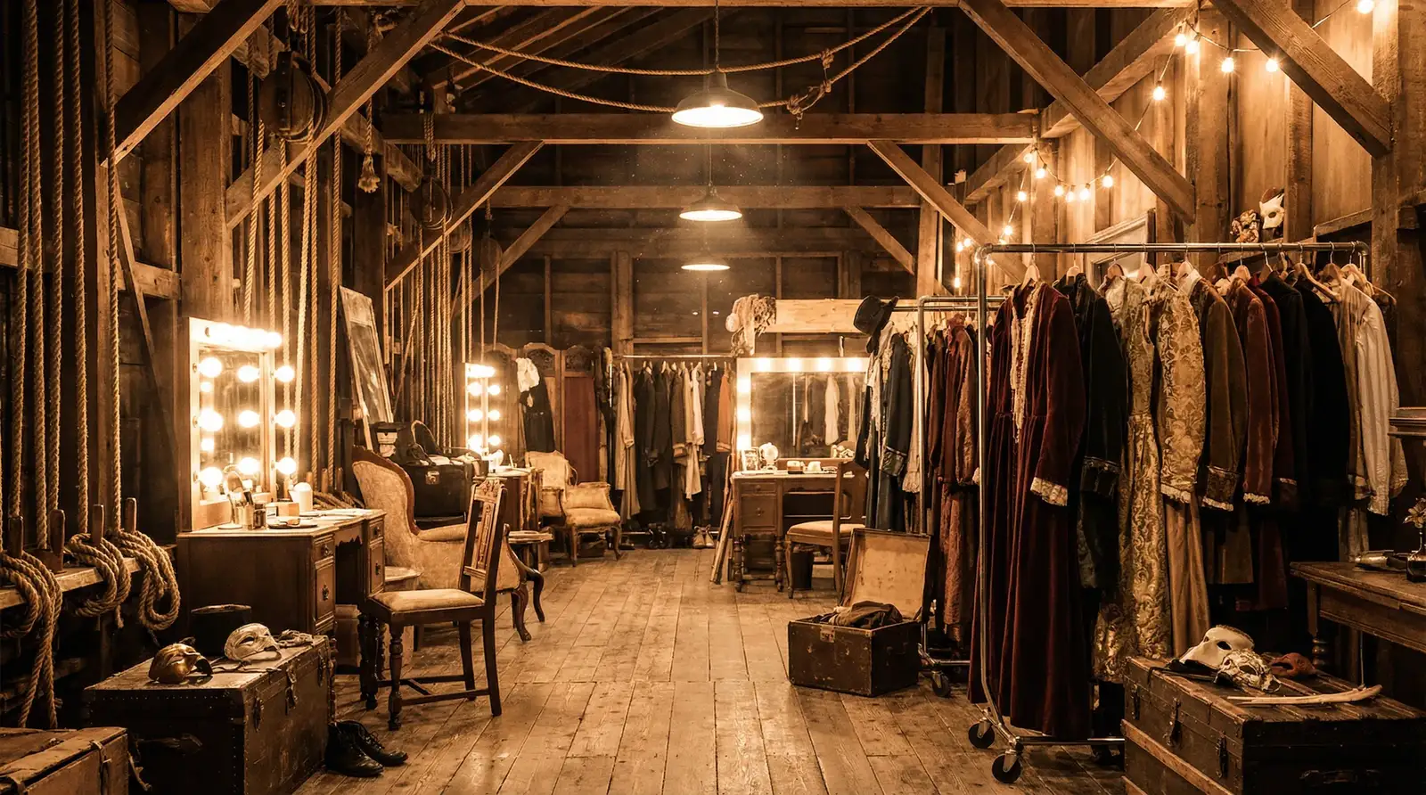 日本有码 幕后制作现场 - 服装道具间